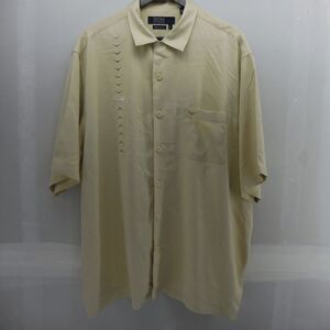 Nat Nast Gold 100 Silk Shirt XL American Fit Luxury Originals Casual Resort Wear